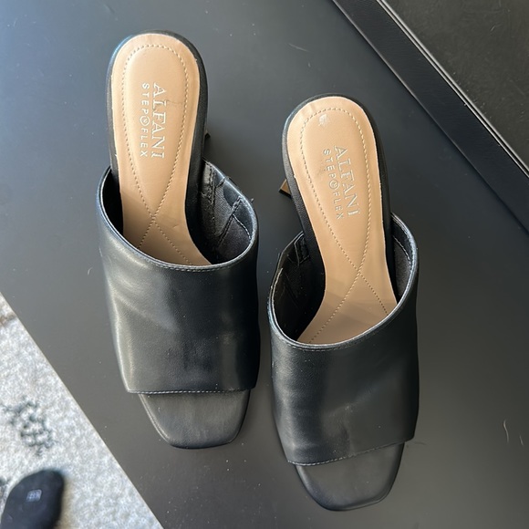 Alfani Step n flex 7.5 black heels - Picture 2 of 8